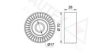 BMW 1710045 Deflection/Guide Pulley, v-ribbed belt